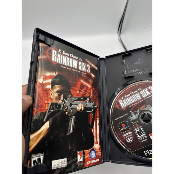 Tom Clancys Rainbow Six 3 (PlayStation 2 PS2) Complete In Box - Picture 8 of 8